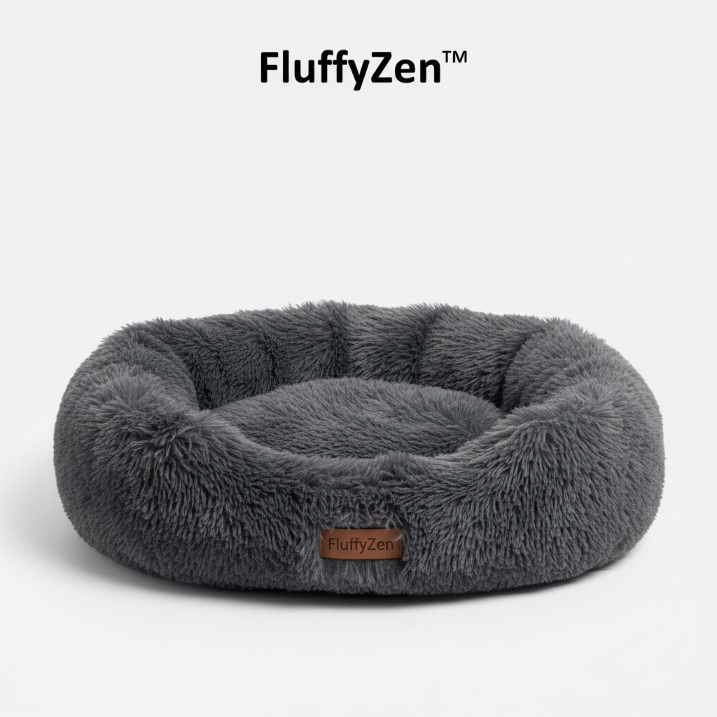 FluffyZen™ - The Original Calming Donut Bed
